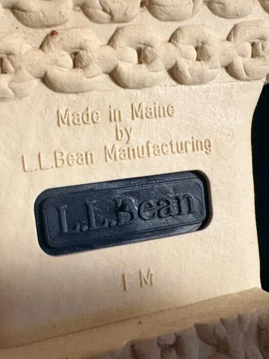 Womens L.L. Bean Pink Blue Low Waterproof Duck Boots Size 10 M - Picture 12 of 14